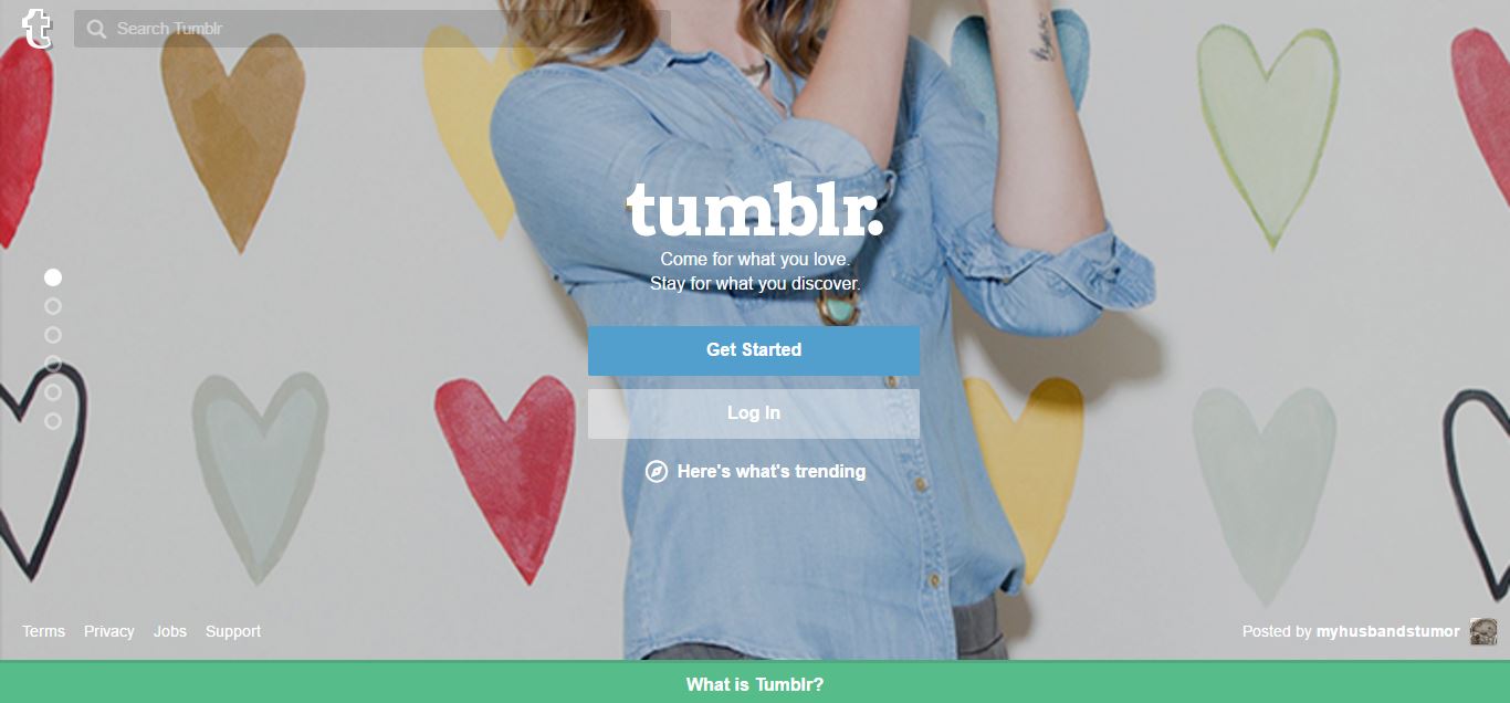 blogging with tumblr