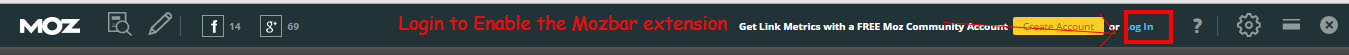 mozbar and moz tools