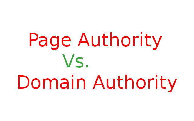 Domain Authority vs. Page Authority