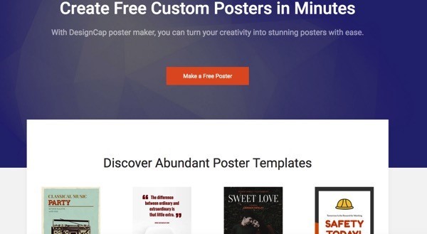 Posters, Make a Poster in Minutes