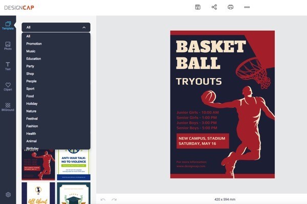 Create Posters Online for Free in a Simple Way - Tricky Enough