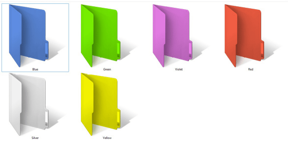 change Folder Color icons