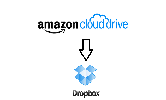 Transfer Files from Amazon Cloud Drive to Dropbox