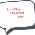 Blog Commenting Sites