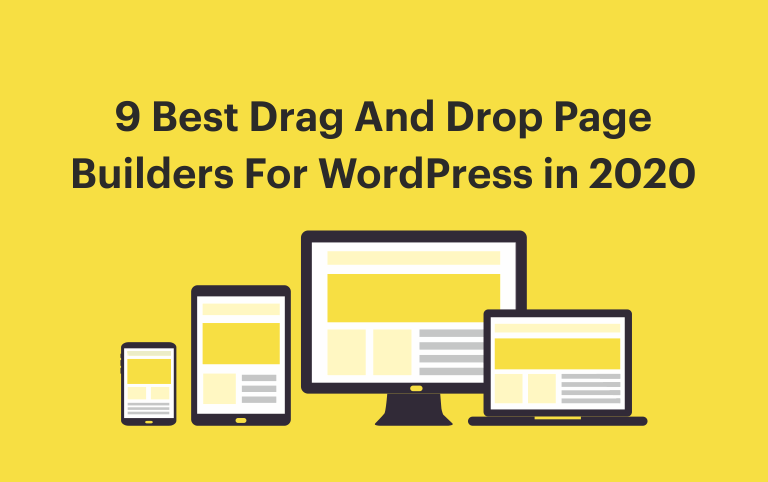 Best Drag And Drop Page Builders For WordPress in