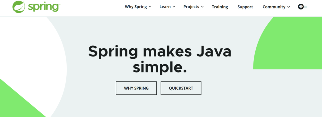 spring java framework, 