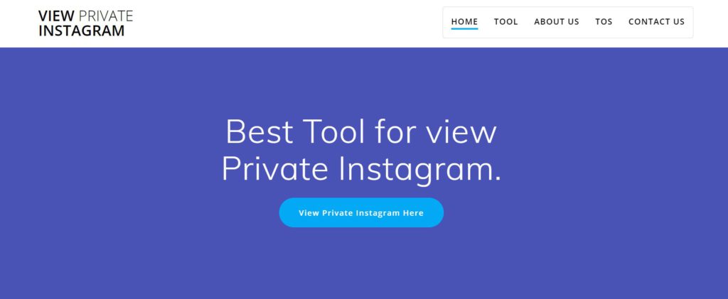 private Instagram profile view applications without Verification