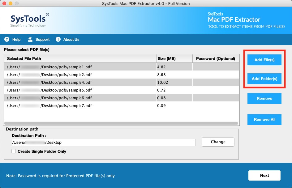 Master solution for how to extract elements from PDF on MAC