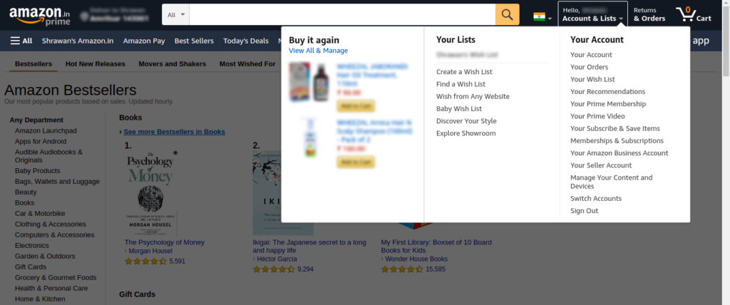 Wishlist elses someone amazon? on how you find do You have