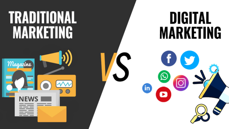 What Is The Difference Between Traditional Marketing and Digital Marketing?