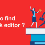 How To Find a Book editor
