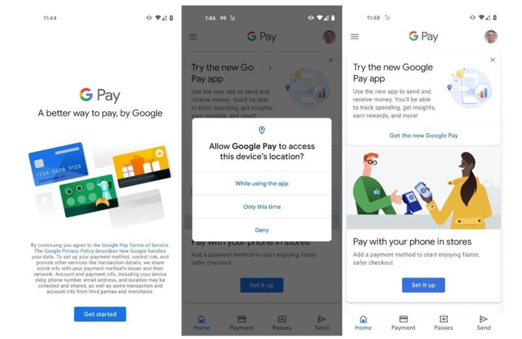 how to set up google pay for business