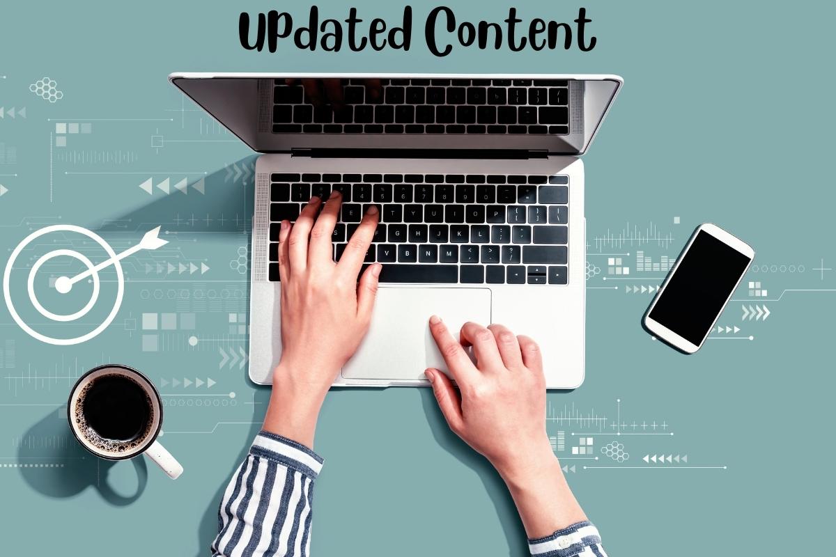 importance of updating website content