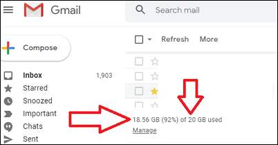 How to Free Up Space in Gmail?