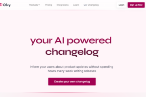 Olvy Changelogs