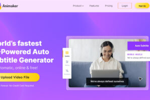 Animaker’s Subtitle Generator