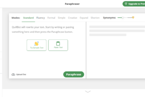 Quillbot Paraphraser