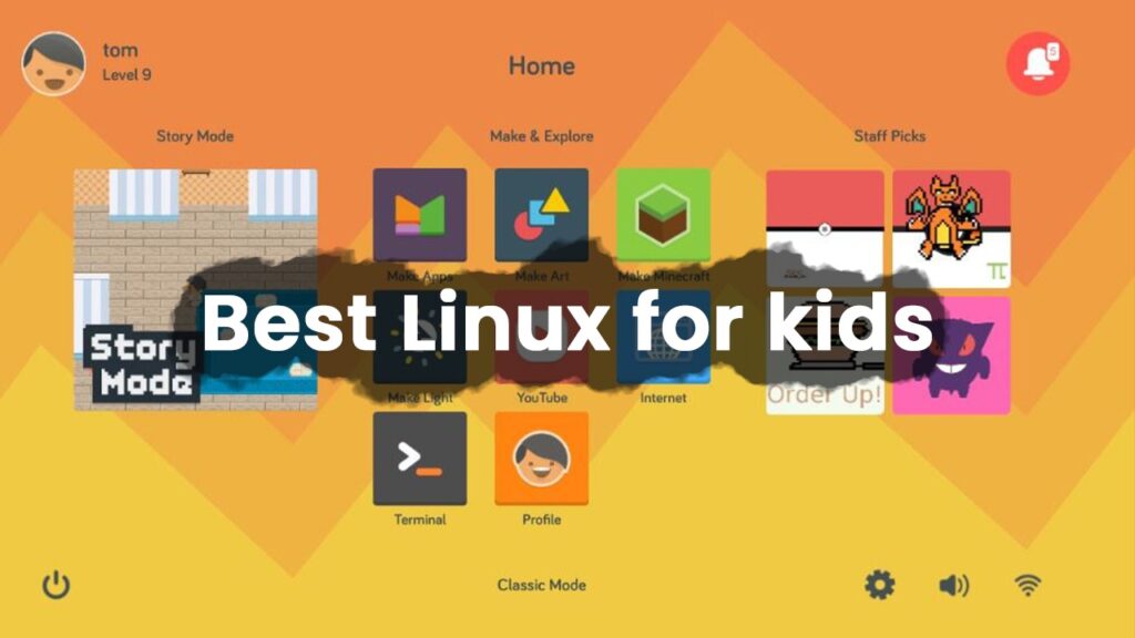 best linux for kids
