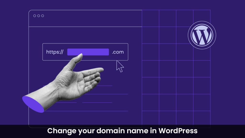 changing the domain name