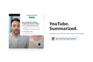 YouTube Summarized