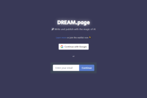 DREAM.page