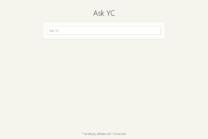 Ask YC