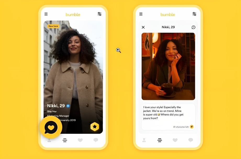 bumble compliments feature