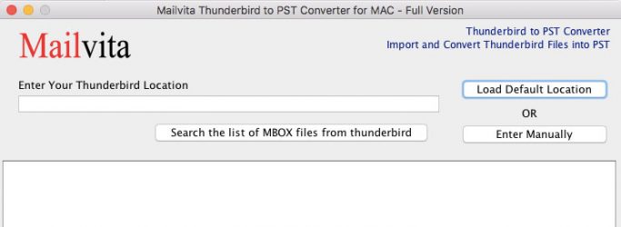 Thunderbird Mailbox Converter - Export Thunderbird Attachments to PST