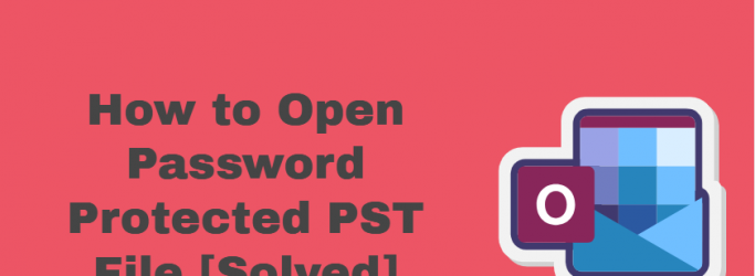 Password Protected PST File