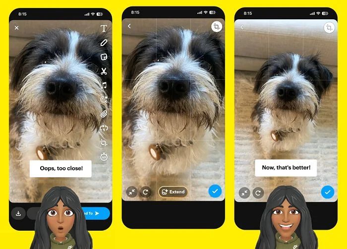 Snapchat New AI features