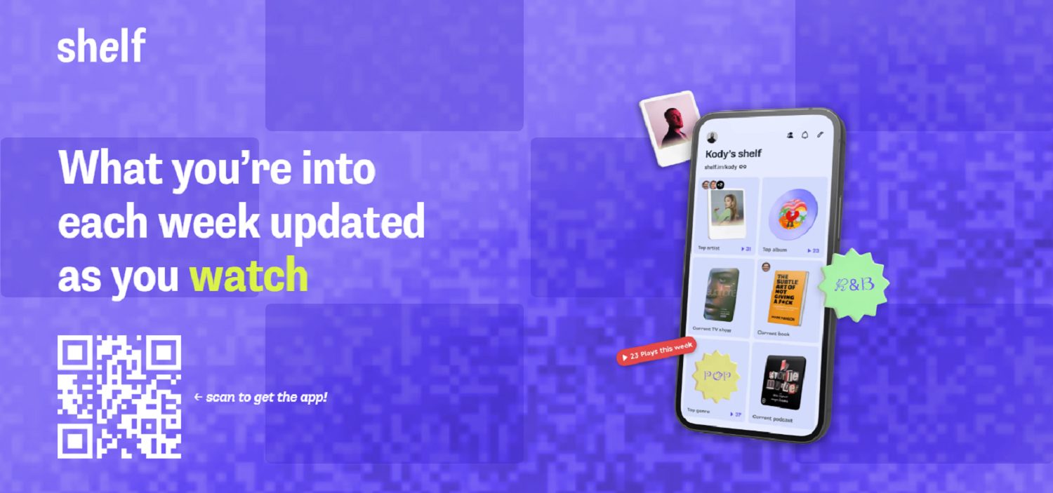 Shelf Connects Users Through Their Media Interests