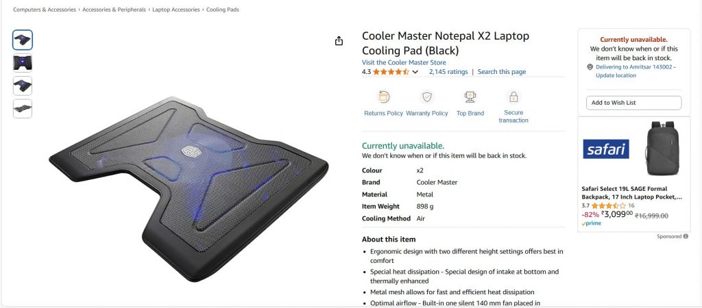 best laptop cooling pads
