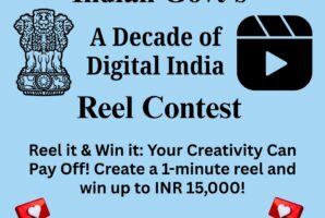 Indian Govt's A decade of digital India reel contest